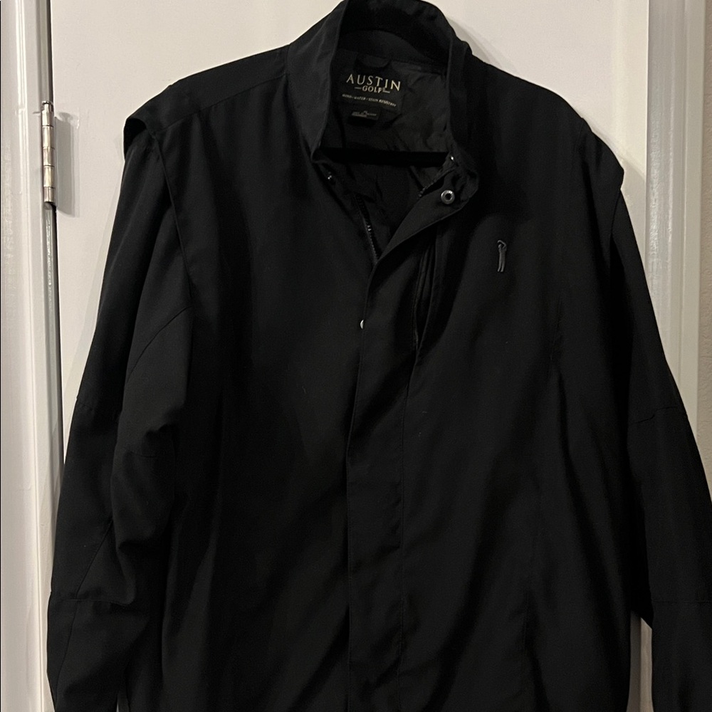 Black Men's  golf jacket